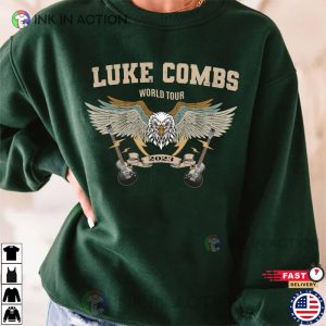 Luke Combs 2023 Tour T-Shirt, Luke Combs Bullhead Tour 2023 Merch
