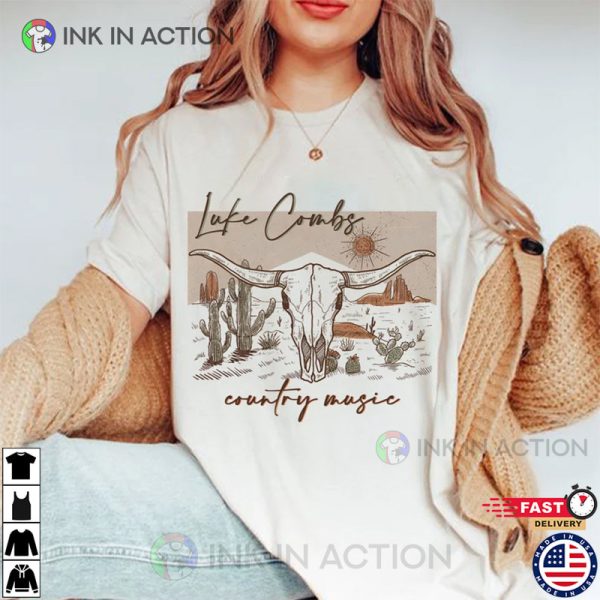 Luke Combs Country Music, Luke Combs 2023 Tour Shirt