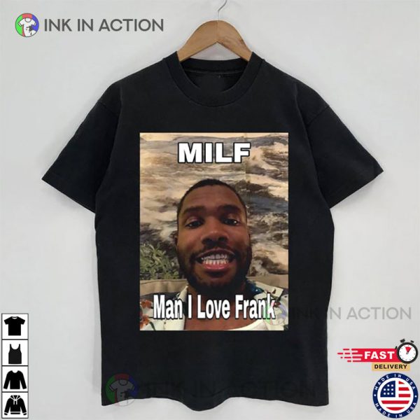 Man I Love Frank Music Rapper Hiphop, Blonde Concert Shirt