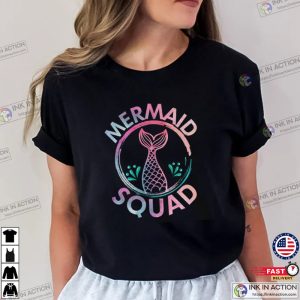 Mermaid Funny Squad T Shirt 2 Ink In Action