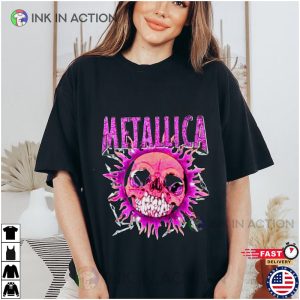 Metallica Inspired Retro Band Shirt