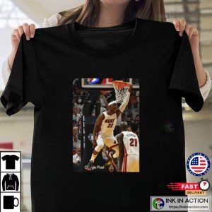 Miami Heat Jimmy Butler Unisex T shirt 2 Ink In Action