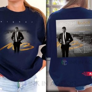Michael Buble Higher Tour Europe 2023 T Shirt 2