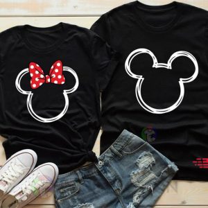 Mickey-Minnie Mouse Tee, Couples Shirts