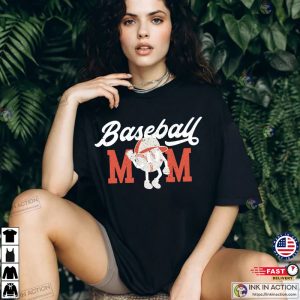 Mothers Day Gift Baseball Mom Shirt 3