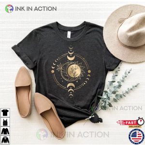 Mystic Moon And Sun, Spiritual T-Shirt