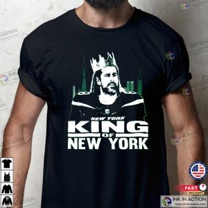 New York Jets Aaron Rodgers King of New York T Shirt 1