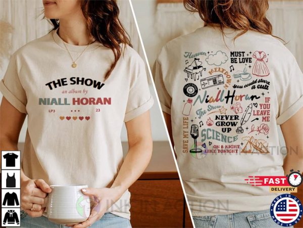 Niall Horan The Show 2023 Shirt Niall Horan Music Tour