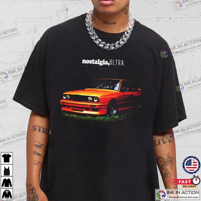 Nostalgia Ultra Album Cover Graphic FRANK OCEAN T-SHIRT - Ink In Action