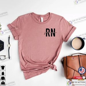 Personalized New RN Nurse Shirt 2 Ink In Action
