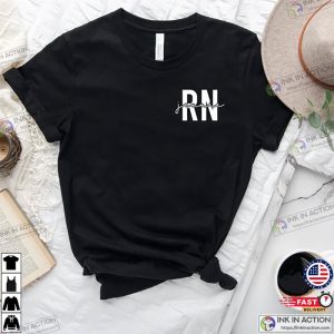 Personalized New RN Nurse Shirt 3 Ink In Action