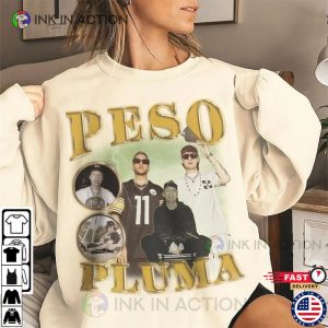 Peso Pluma Mexico Tour 2023 Shirt Peso Pluma Concerts Fan 1 Ink In Action