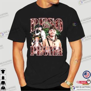 Peso Pluma Shirt Graphic Peso Pluma Unisex Tee 1 Ink In Action