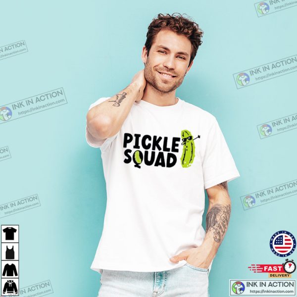 Pickle Squad Funny Best Friends T-Shirt