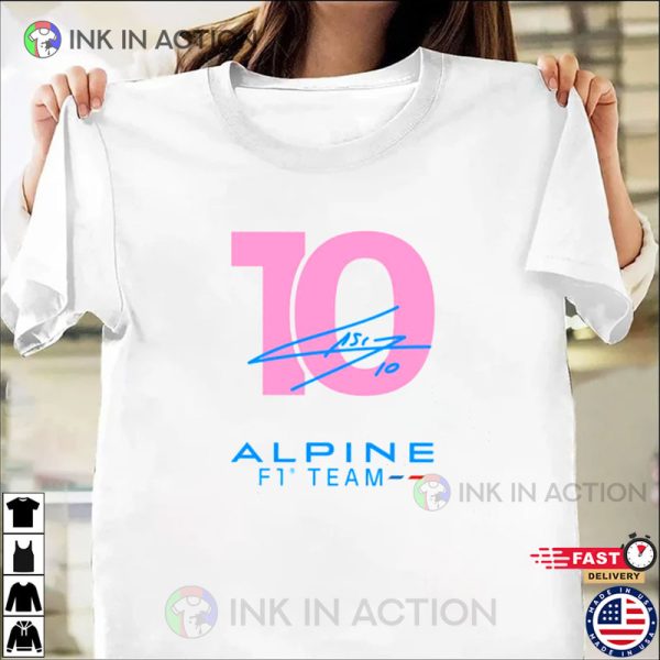 Pierre Gasly 10 Alpine F1 2023 T-shirt