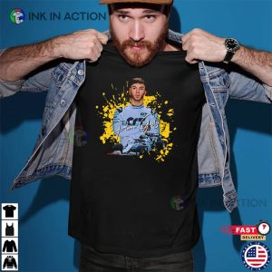 Pierre Gasly Watercolor Design Shirt