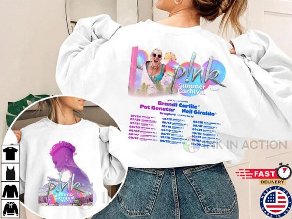 P!nk Tour Summer Carnival Tour 2023 T-shirt