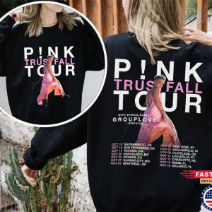 Pink Concert 2023 T-Shirt, Trustfall Tour