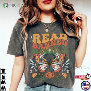 Read Banned Books T shirt 5 Ink In Action