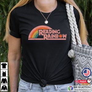 Reading Rainbow T shirt 2