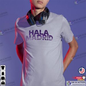 Real Madrid Graphic soccer t shirt 2 Ink In Action
