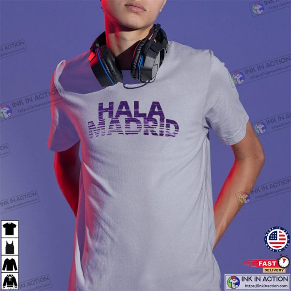 Real Madrid Graphic Soccer T Shirt
