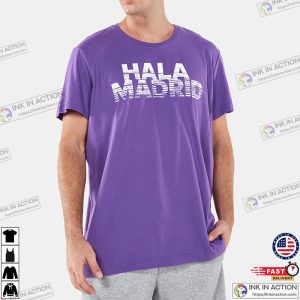 Real Madrid Graphic soccer t shirt 3 Ink In Action