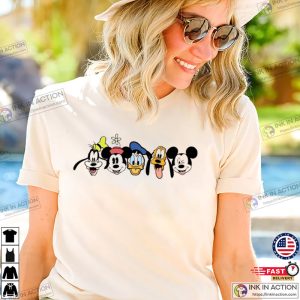 Retro Disneyworld Family Mickey Ears Shirt 1 Ink In Action