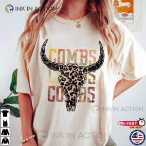 Retro Luke Combs Bullhead Country Music Shirt 3 Ink In Action