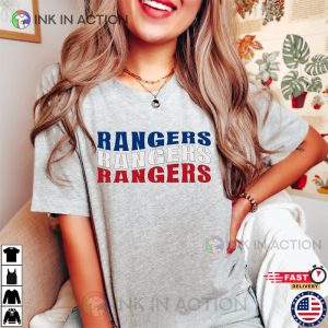 Retro Rangers Baseball T Shirt 1