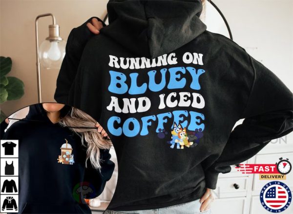 Running on Bluey & Iced Coffee With Matching Pocket Shirt