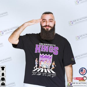 Sacramento Kings Domantas Sabonis Shirt 1 Ink In Action