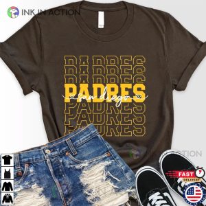 San Diego Padres Baseball Retro Style T-shirt