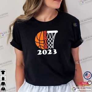 Senior 2023 Basketball Shirt, Graduation 2023 Tee