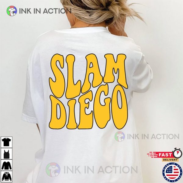 Slam Diego Retro Padres Baseball Shirt