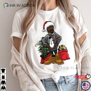 Snoop Dogg Christmas Funny Rap T-shirt