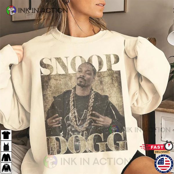 Snoop Dogg Hip Hop 90s Vintage Retro Graphic T-Shirt