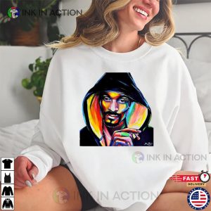 Snoop Dogg Rapper Hip Hop Unisex T shirt 3 Ink In Action