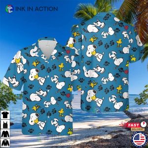 Snoopy And Woodstock Trending Hawaiian Shirts
