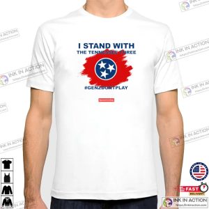 Stand With The Tennessee Three T shirt 3