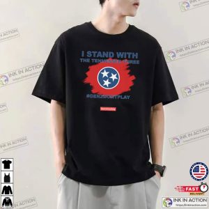 Stand With The Tennessee Three T shirt 4