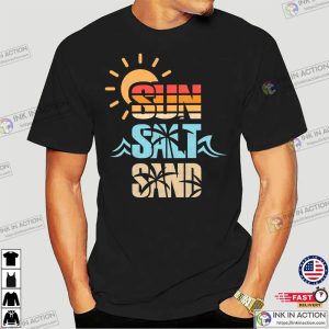 Sun Salt Sand Shirt Funny Summer Vacation Summer Sublimation Design 3 Ink In Action