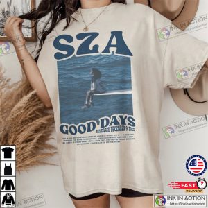 Sza Good Days Graphic Tee SOS Tour 2023 4 Ink In Action