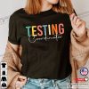 Testing Coordinator Retro, It’s Test Day Y’all T-shirt