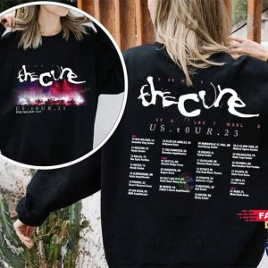 The Cure 2023 North American Tour Dates T-shirt