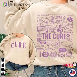 The Cure Album 1992 Wish Tour Shirt