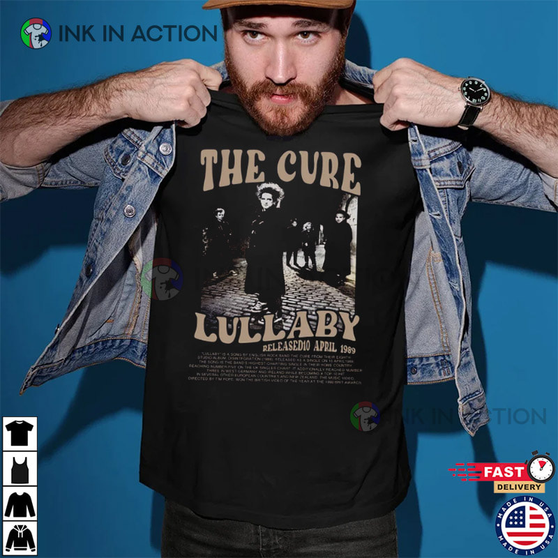 The Cure Lullaby Vintage T-shirt - Print your thoughts. Tell your stories.