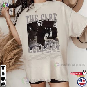 The Cure Lullaby Vintage T shirt 3 Ink In Action