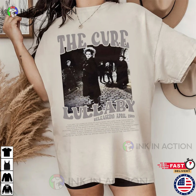 The Cure Lullaby Vintage T-shirt - Print your thoughts. Tell your stories.