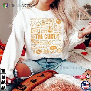 The Cure Shirt, 1992 Wish Tour Vintage Feb Trending